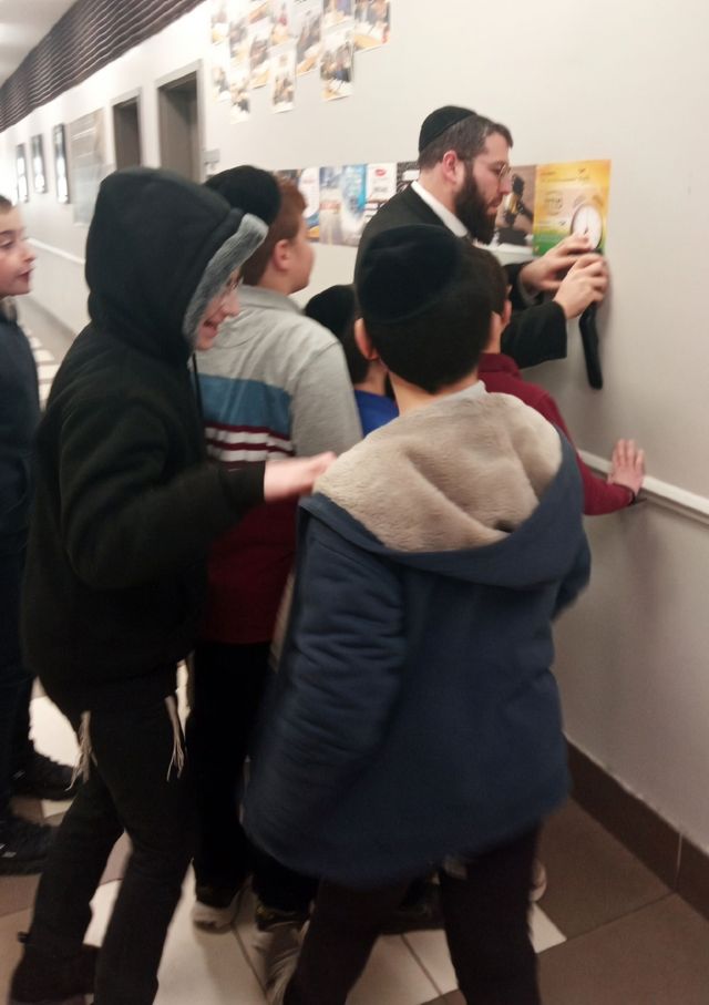 Truthful Jewish Living poster in the community